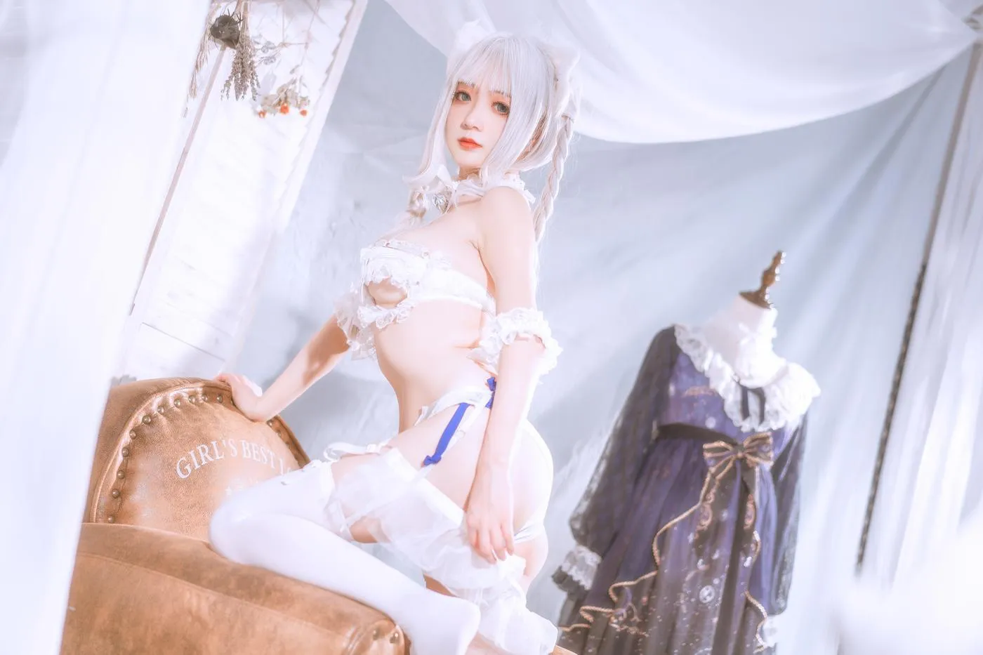 无筝Ryou  – NO.01 白色猫 [18P]插图6